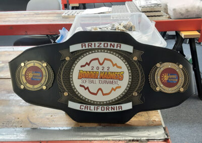 Softball Championship Belt